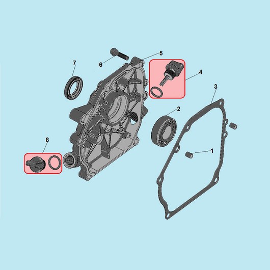 Крышка картера Champion ST662E